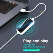 High Speed Laptop USB to USB PC Data File Transfer Cable Link Direct Copy Cable