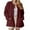 Wine, variant on Gytharion Sherpa Fleece Jackets for Women Soft Comfy Long Sleeve Open Front Fuzzy Coat Fashion Solid Winter Plush Warm Coat Lightweight Loose Cardigan Outerwear with Pockets
