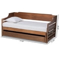 thumbnail image 5 of Bowery Hill Transitional Wood Expandable Twin Size to King Size Daybed in Brown, 5 of 14