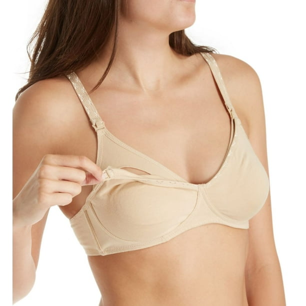 QT Intimates Maternity FullFigure Essential Wirefree Nursing Bra