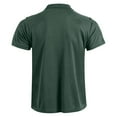 thumbnail image 6 of Mens Quick Dry Tactical Shirts Turndown Collar Short Sleeve Tops Stretch Comfy Summer Outdoor Fishing Shirts, 6 of 6