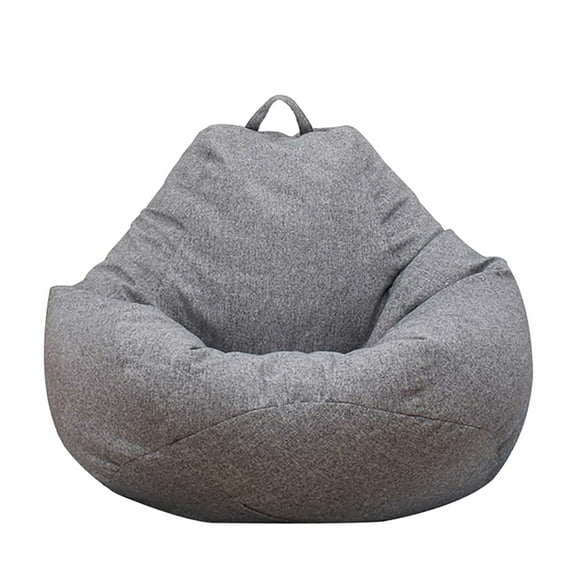 ODOMY Bean Bag Chair Cover Adults Large High Back Bean Bag Sofa Cover for Lounger Chair Sofa Seat-Sofa Furniture Cover,No Filling
