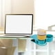 thumbnail image 2 of Blue Multifunction Desk Side Huge Clip Portable Drinking Cup Holder Clip Teacup Clamp Tabletop Gadget Storage Saucer Clip, 2 of 3