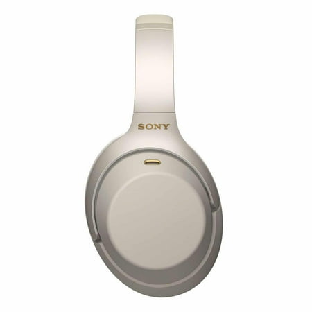 Sony - WH-1000XM3 Wireless Noise Cancelling Over-the-Ear Headphones with Google Assistant - Silver