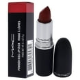 thumbnail image 4 of Powder Kiss Lipstick - 935 Ruby New by MAC for Women - 0.1 oz Lipstick, 4 of 6