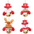 thumbnail image 5 of Christmas Decor Wooden Letter Snowman Tree Hanging Ornaments DIY Gift Santa Claus Elk Reindeer Toy Doll Hang Decorations Navidad, 5 of 5