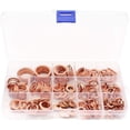 thumbnail image 1 of Kit surtido de arandelas planas de cobre, 300 Uds., 1 of 6