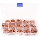 thumbnail image 1 of Kit surtido de arandelas planas de cobre, 300 Uds., 1 of 6