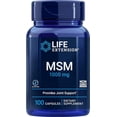 thumbnail image 1 of Life Extension | MSM 1000 mg, 100 capsulas. Suplemento de salud articular para adultos, 1 of 7
