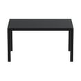 thumbnail image 4 of Ares Resin Rectangle Dining Table Black, 4 of 4