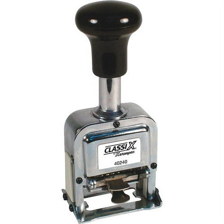 ★Numbering★ 5831 Xstamper, XST40240, Self-inking Auto Numbering Machine, 1