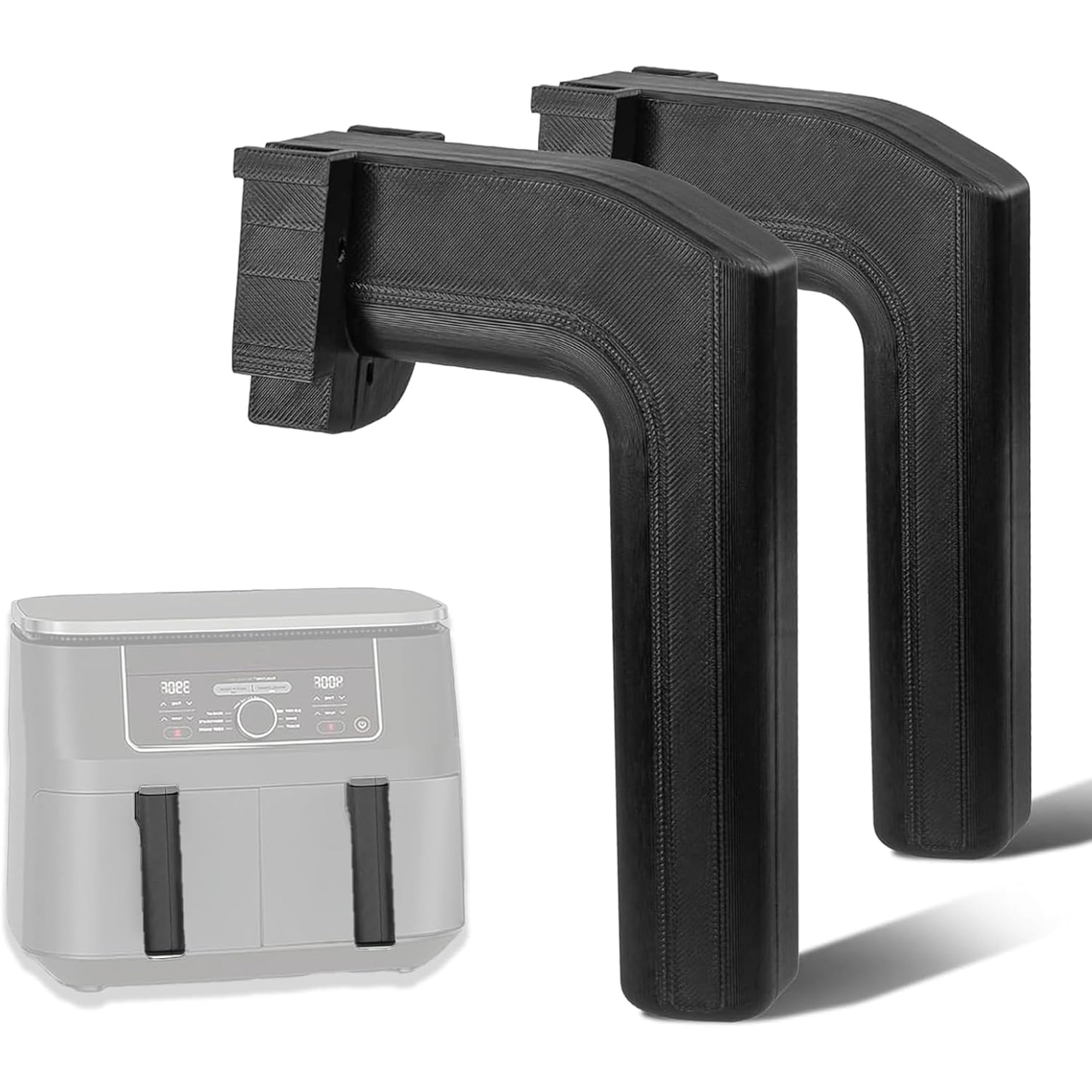 Replacement Handles (Set of 2) for Air Fryer, Compatible with Ninja DZ201 Foodi 8-qt 6-in-1 Dual-Zone Basket