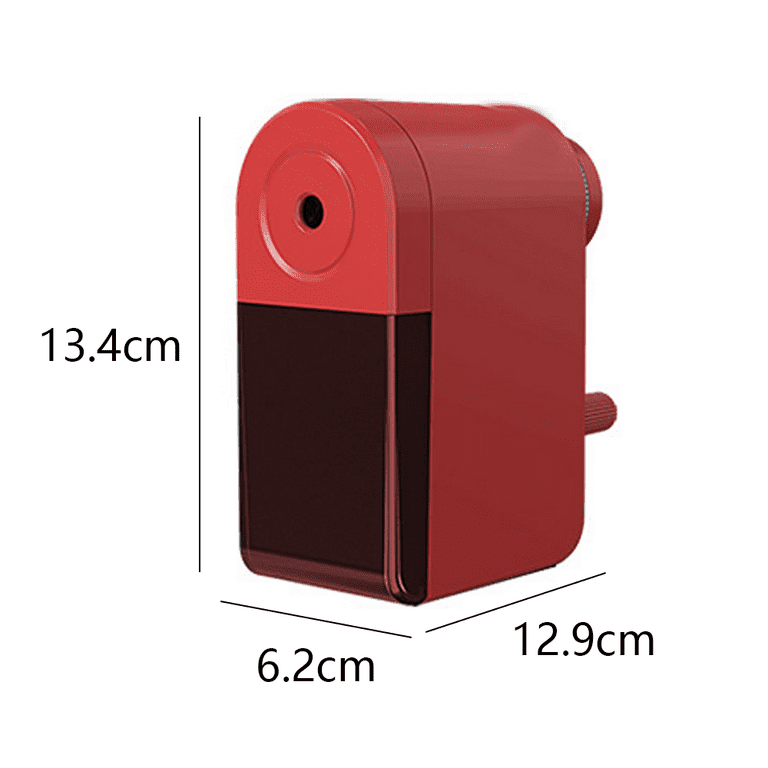 Long Point Pencil Sharpener, Pencil Sharpeners for Art,Drawing Pencil  Sharpener for Artists - Red