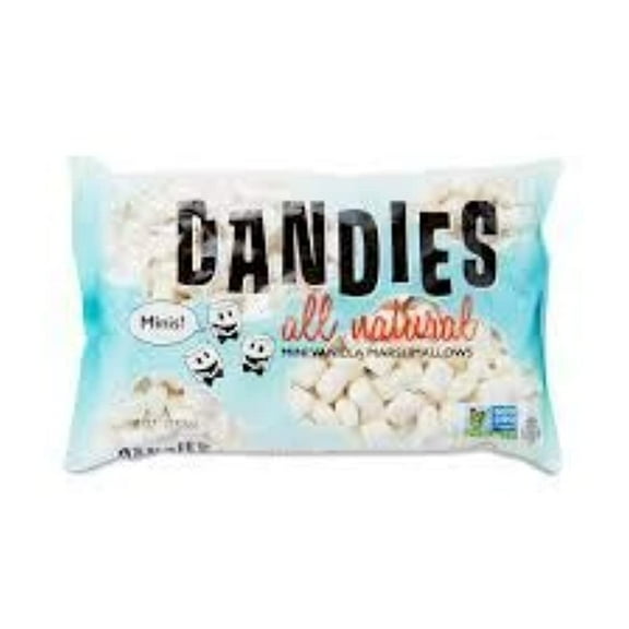 Dandies Vegan Marshmallows Regular and Minis 10 Ounce 1 of each