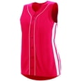 thumbnail image 1 of JERSEY WINNER SIN MANGAS PARA MUJER L ROJO/BLANCO Augusta 1668, 1 of 1