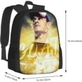 thumbnail image 2 of Wrestler John Cena Backpack Casual Large Capacity Laptop Schoolbag Wrestling Fans Birthday Gift, 2 of 7
