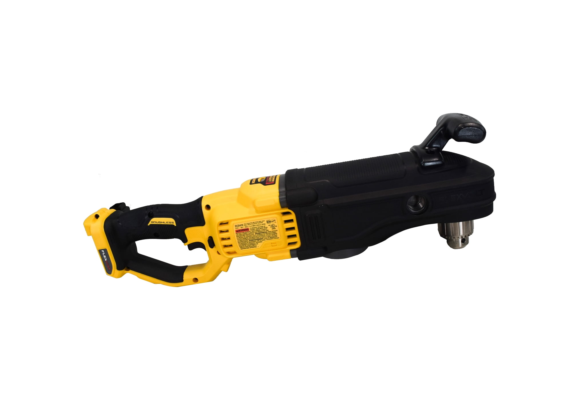DEWALT 60V MAX* Right Angle Drill, Stud/Joist, Tool Only (DCD470B)