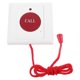 thumbnail image 1 of Emergency Call Button with Cord Safety Call Device for Disabled Hospitals Plastic White for Call for Help 1Pc, 1 of 5