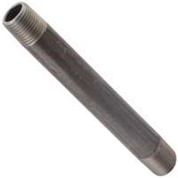 Pipe Nipple Black 2x8