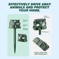 thumbnail image 6 of Ultrasonic Animal Repeller,Solar Pest Animal Repellent Outdoor,Squirrel Repellent,Animal Deter Devices Outdoor, 6 of 12