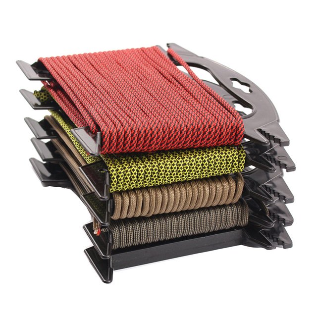 Enrollador Paracord Paracord Winder Línea de pesca Paracaídas Cordón Cuerda Escalera Organizador Eje Herramientas Sywqhk Para Estrenar