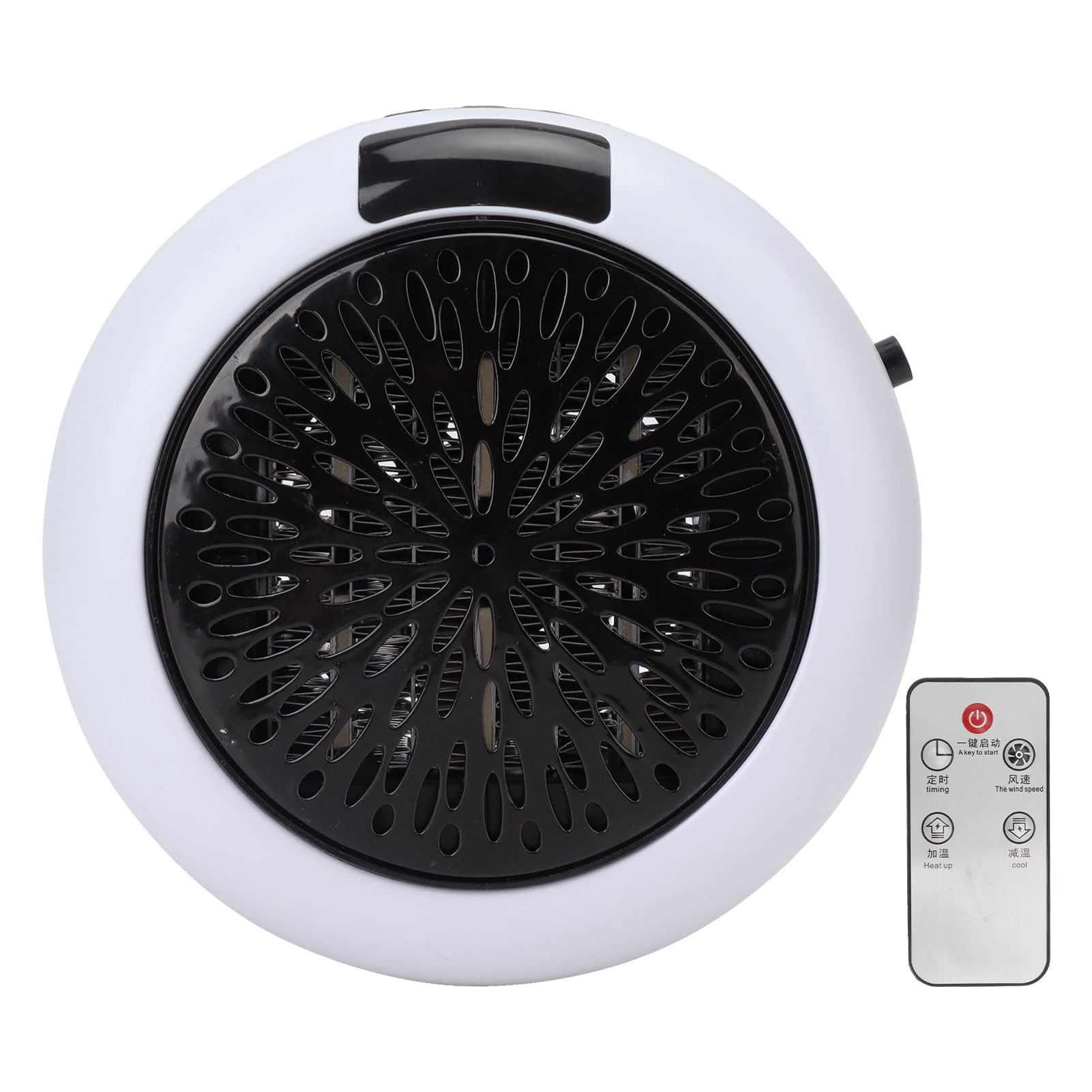 Space Heater, PTC Heating 900W Wall Mounted Air Warmer Plug And Play For  Home - Walmart.com