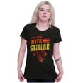 thumbnail image 3 of Cool Gone Interstellar Movie Quote Womens Slim Fit Graphic Tee Brisco Brands S, 3 of 5