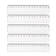 thumbnail image 5 of 5 Pcs 15cm 20cm Clear Ruler Measuring Ruler Plastic Ruler Straight Ruler Multifunctional Rulers Drawing Tool, 5 of 8