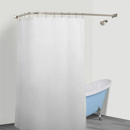 Utopia Alley Lr1bn 68x28 In Rustproof L Shaped Corner Shower Curtain Rod Nickel Canada Utopia Alley Lr1bn 68x28 In Rustproof, Corner Curtain Rods Canada