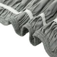 thumbnail image 5 of PiccoCasa Polyester Wrap Around Dust Ruffle Bed Skirt 15" Drop for King Size Bed, Dark Gray, 5 of 7