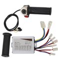 thumbnail image 1 of Kit De Controlador Eléctrico, Kit Universal De Controlador De Cepillo, 478g Profesional Para Scooter Eléctrico Eléctrico Con Pantalla LCD Triciclo Eléctrico ZAQW Controller Throttle Handle Kit, 1 of 8