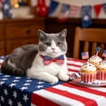 thumbnail image 5 of 4th of July Decorations - Pet Bow Tie,Adjustable Collar Accessory,Easy Wear Decorative Design for Pet Party,Holiday Gathering,Photo Shooting,Collar Size:11.02-16.54 Inch, 5 of 7