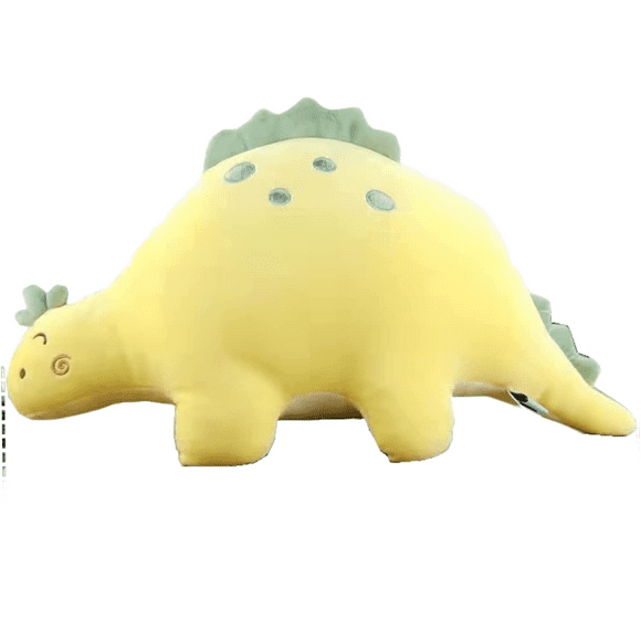 Slewed Bubble Dragon Plush Stuffed Toy Dinosaur Plush Animal Doll, Cute Plush Animal Pillow, Great Gift for Children 12 inches (Yellowk)