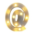 thumbnail image 1 of Fiudx Lámpara con Letras Led Decorativas, Luz Nocturna Tipo Marquesina, Decoración Versátil para El Hogar, Celebraciones de Cumpleaños y Bodas, Ambiente Romántico, Fácil de Usar con Pilas., 1 of 6