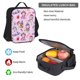 thumbnail image 5 of Disketp Christmas Unicorns Mochila Estampada de Gran Capacidad con Lonchera y Estuche, Set de 3 Piezas para Estudiantes, 5 of 7