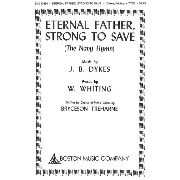 Music Sales Eternal Father Strong To Save Music Sales America Series
