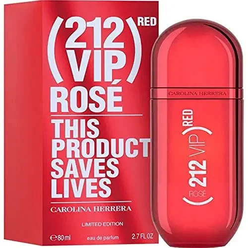 212 VIP ROSE by Carolina Herrera , EAU DE PARFUM SPRAY 2.7 OZ (RED EDITION)