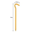 thumbnail image 2 of 6PCS Practical 7-Shaped Tent Stakes Kit High-Quality Aluminum Alloy Lightweight Stakes with Storage Pouch for Tent Camping, 2 of 8