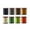 Dark Color, variant on 120 Deniers Fly Tying Floss Thread Silk Shiny Fly Tying Materials for Nymphal & Streamer - Bright Color, 30x25mm