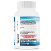 NMNH Dihydronicotinamide Mononucleotide 1000mg – NMNH Supplement with Sunflower Lecithin Liposomal Delivery Matrix for Enhanced Absorption – 120 Capsules (60 Servings) – NAD+ Support