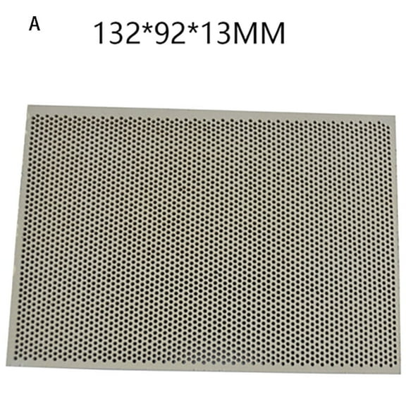132*92*13MM Honeycomb ceramic plate, infrared burner, burning plate, roast duck, gas, gas stove, ceramic plate, natural gas panel