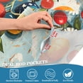 thumbnail image 4 of Yayeee Kitchen Valance Rod Pocket 54" x 18" Living Room Window Curtain, Red Tomatoes, 4 of 6