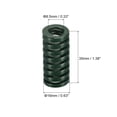 thumbnail image 2 of Resorte de Troquel de Compresión Unique Bargains 6uds 16mm OD 35mm Largo Verde, 2 of 6