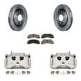thumbnail image 1 of Transit Auto Front Disc Brake Caliper Rotors and Semi-Metallic Pads Kit for Car Ford F-150 KC8-100298S, 1 of 11