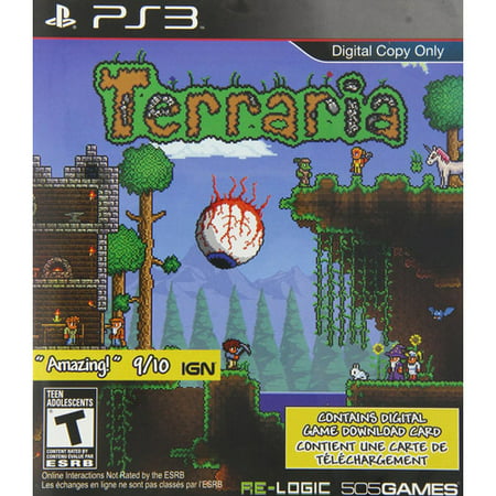 Terraria, 505 Games, Playstation 3 (Best Playstation 3 Downloadable Games)