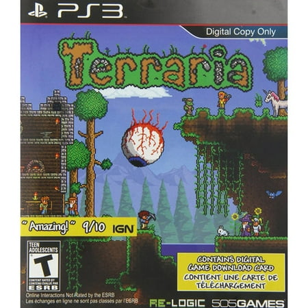 Terraria, 505 Games, Playstation 3 (Best Platform Games Ps3)
