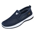 thumbnail image 2 of AUDeals Men's Orthopedic Sneakers, Mesh Slip On Walking Shoes with Breathable Comfort for Hiking and Work Use (Blue, 9.5), 2 of 8