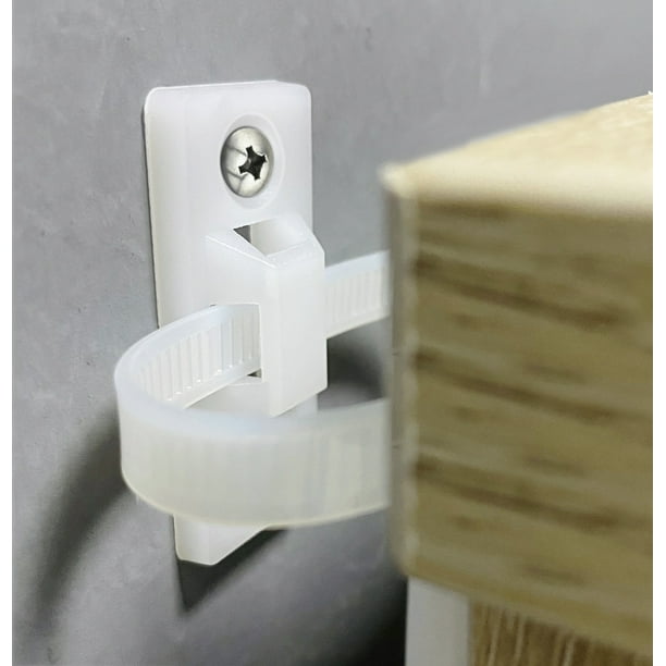 Baby Proofing Furniture Anchor AntiTip,12 Pack Child Safety Wall