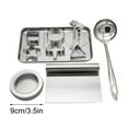 thumbnail image 2 of TOPRenddon Korean Sugar Candy Making Tools, 11PCSStainless Steel Cookie Cutters Biscuit Molds, Squid Sugar Game Kit, Umbrella Triangle Star Round Baking Cake Molds for Party Squid Sugar Game Cookie, 2 of 8
