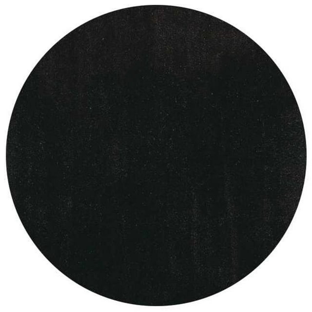 HomeRoots 352633 Tapis Rond en Polyester Espresso de 6 Pi